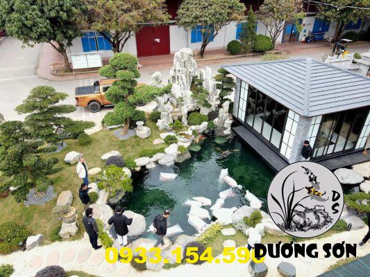 thi công hồ cá koi Tân Bình