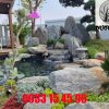 thi công lắp đặt hồ cá koi máy lọc hiện đại an toàn cho cá ở tại Bình Dương công ty Dương Sơn